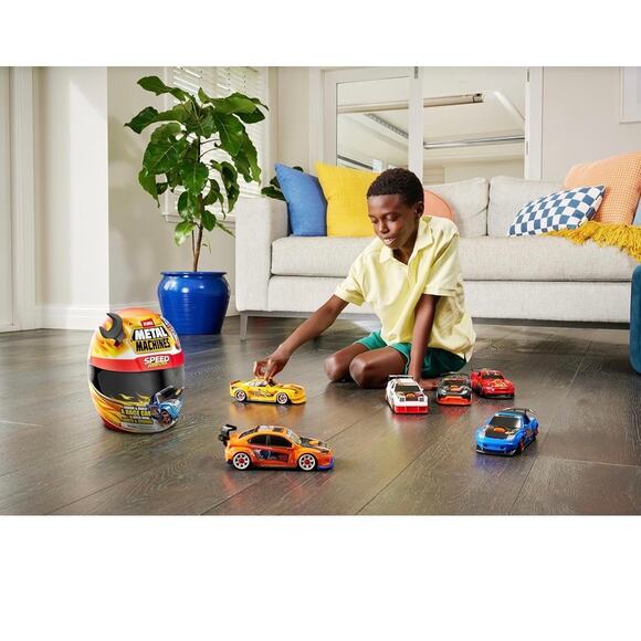 Metal Machines Speed Heroes (Red) by Zuru, 20+ Surprises Build Your Own - Picture 5 of 6